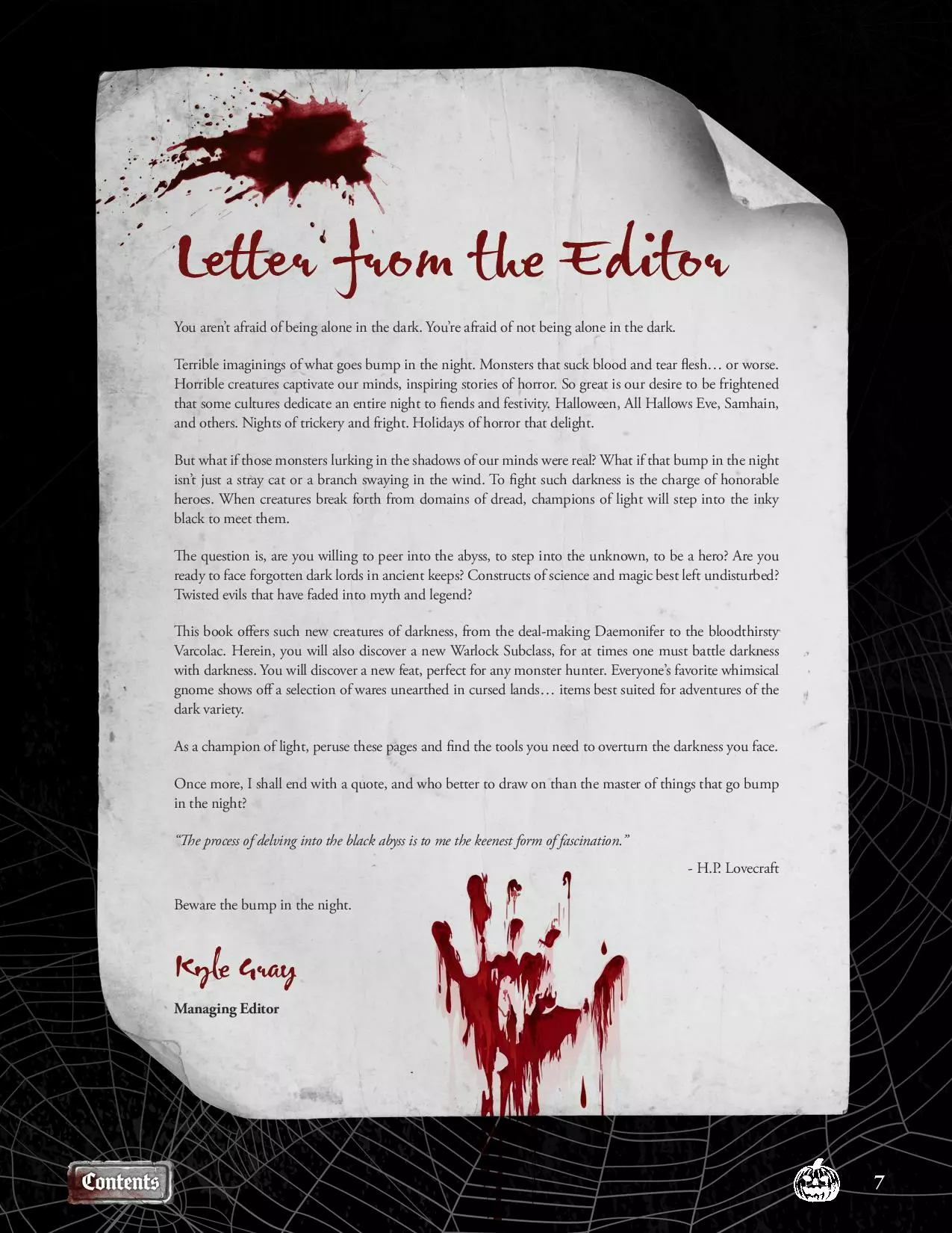Mag Of Holding - Gothic Horror page 7